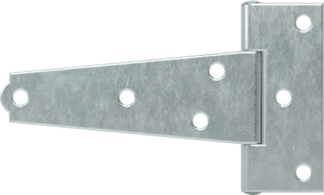 Kayış Menteşesi, Çinko Kaplı Çelik, 1-3/4“ x 4-3/4” Kapı Kanadı