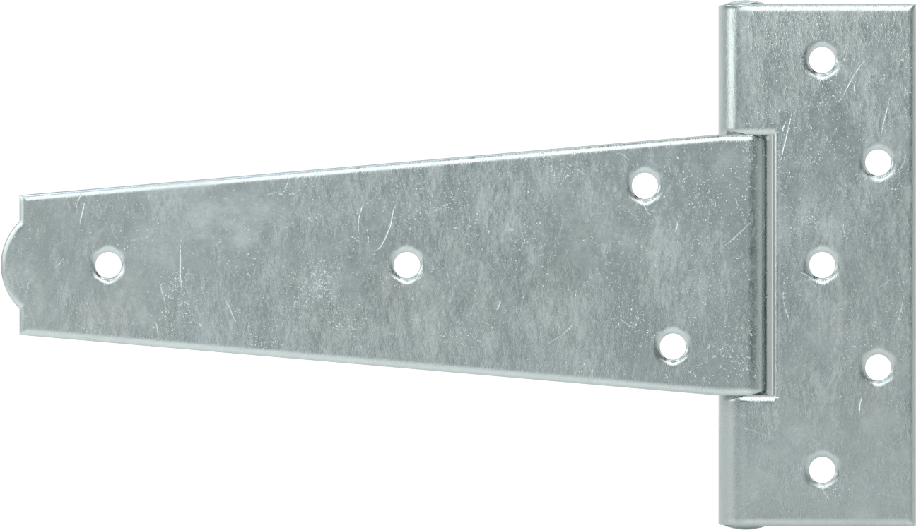 Kayış Menteşesi, Çinko Kaplı Çelik, 3-1/2“ x 10” Kapı Kanadı