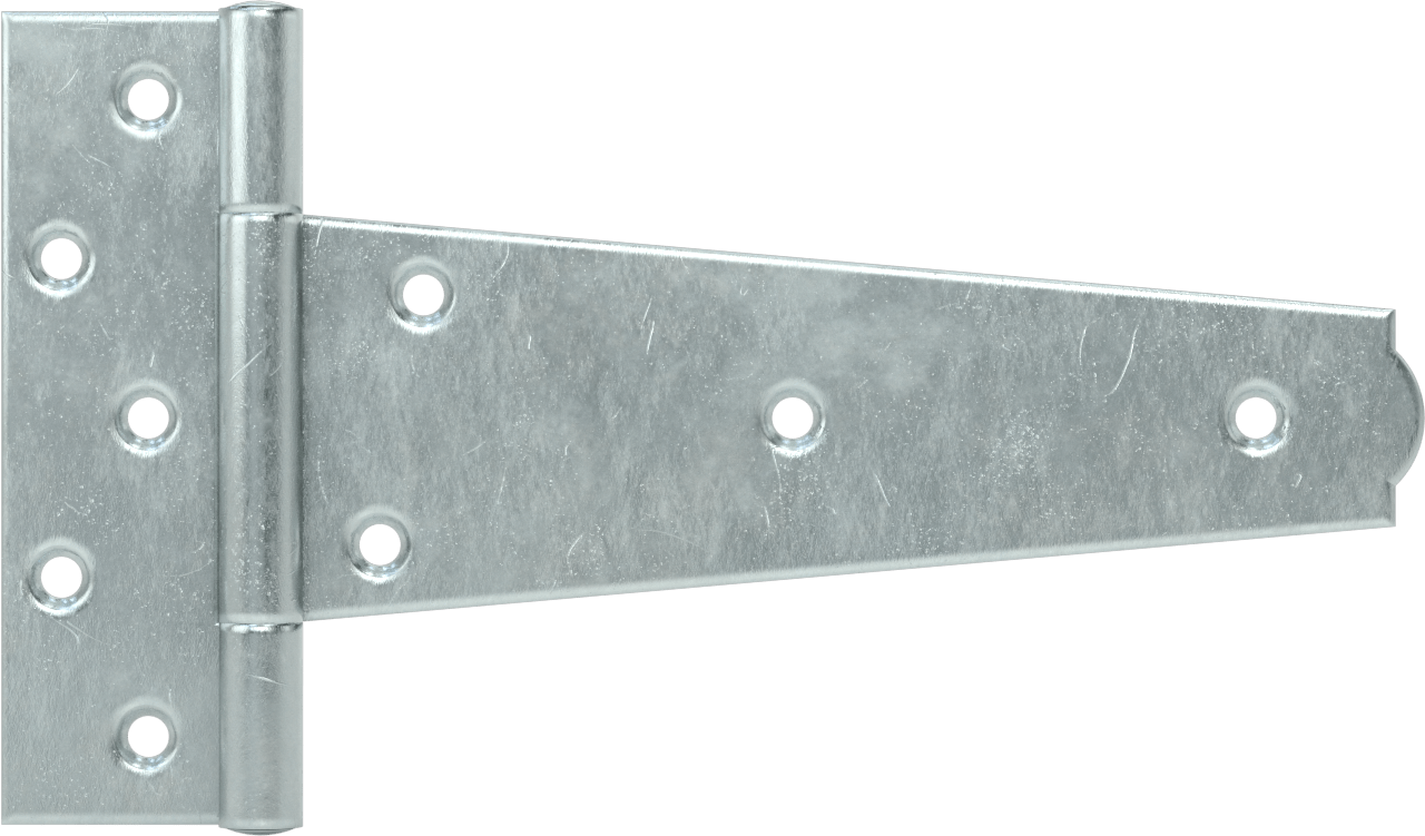 Kayış Menteşesi, Çinko Kaplı Çelik, 3-1/2“ x 10” Kapı Kanadı