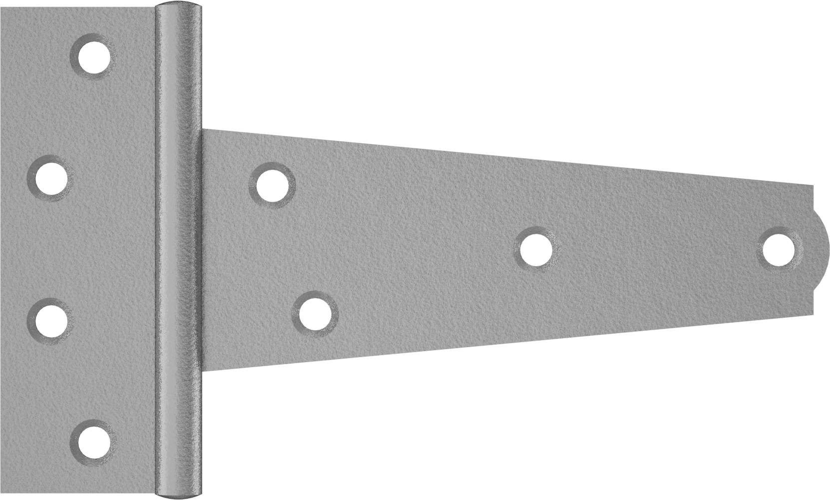 Kayış Menteşesi, Galvanizli Çelik, 2-1/8“ x 5-11/16” Kapı Kanadı