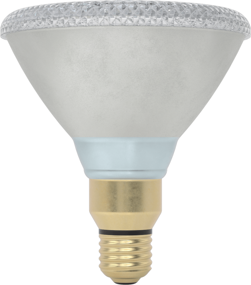 Kırılmaya Dayanıklı Isı Lambası Ampulü, Şeffaf Plastik Kaplı Cam, PAR38, 175W