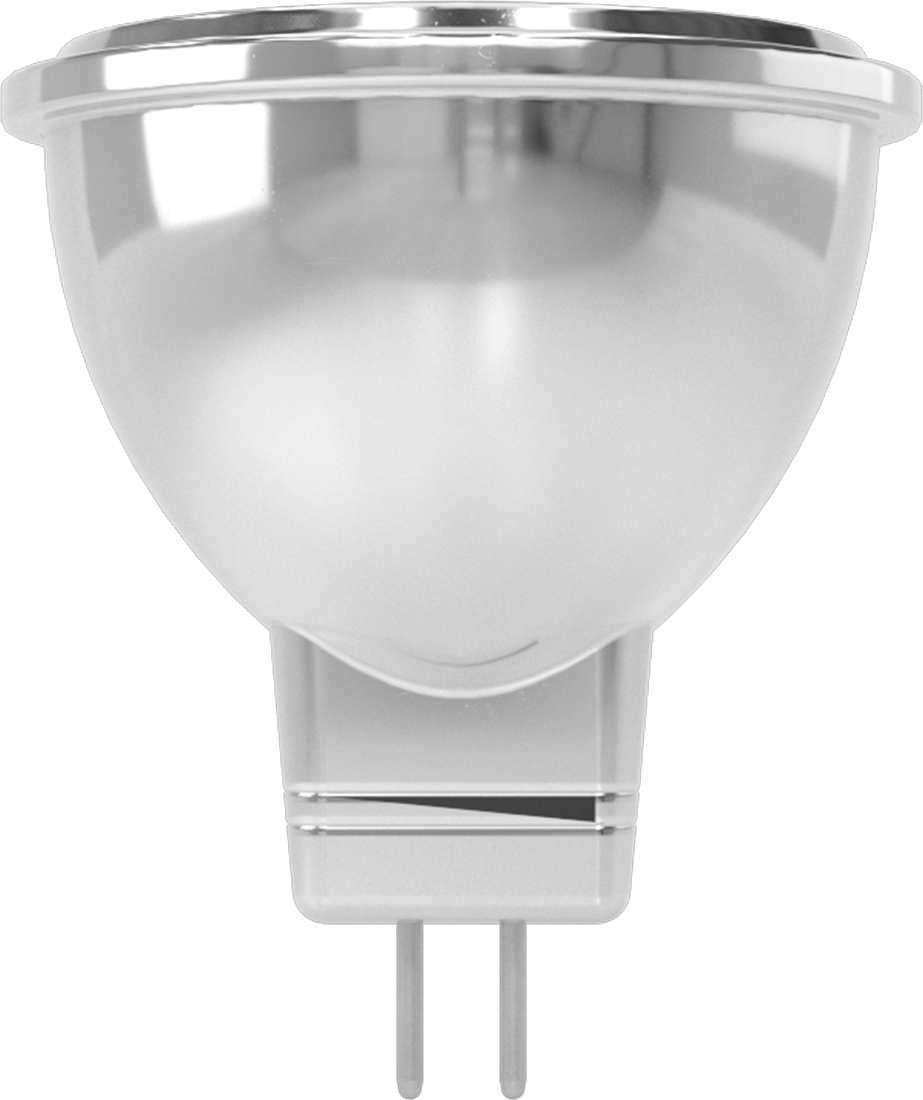 İki Pimli Tabanlı Ampul, MR11, 10W Eşdeğer Akkor, 3000K, LED, Geniş Işın