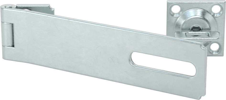 Dönen Gözlü Kilitlenebilir Mandal, 6“ x 1-3/4” x 1/8" Kollar ile, Çinko Kaplı Çelik