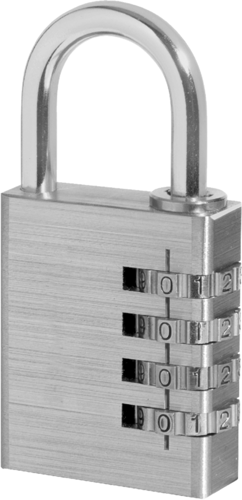 Sıfırlanabilir Şifreli Asma Kilit, Katı Pirinç Kaplamalı Alüminyum Gövde ile, Master Lock 643D