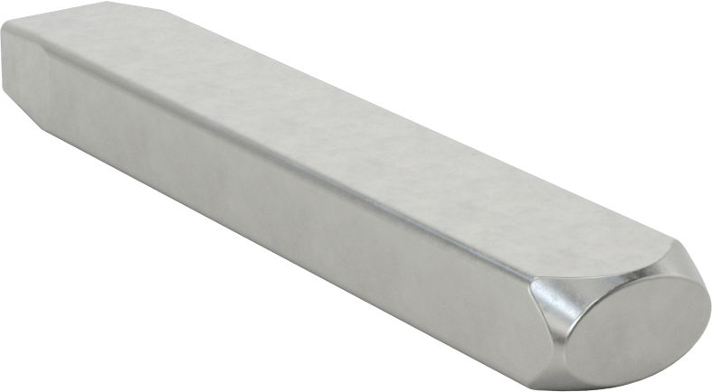 Çelik Damga, 1-Line, 3 Karakter, 1/4" Karakter Yüksekliği