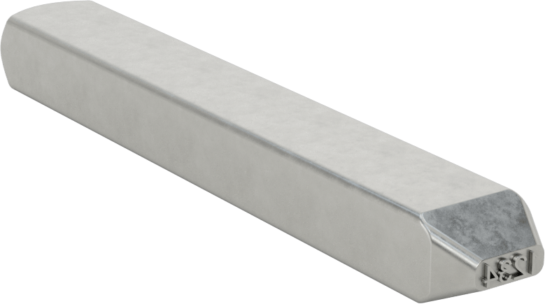 Çelik Damga, 1-Line, 4 Karakter, 3/32" Karakter Yüksekliği