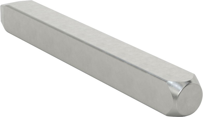 Çelik Damga, 1-Line, 2 Karakter, 3/16" Karakter Yüksekliği