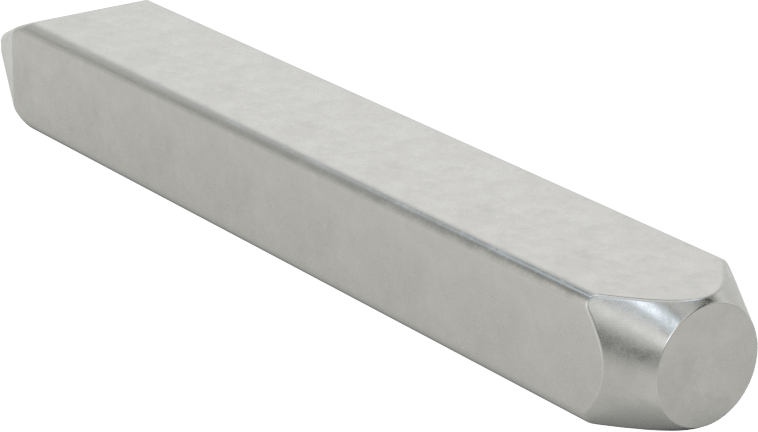 Çelik Damga, 1-Line, 6 Karakter, 1/16" Karakter Yüksekliği