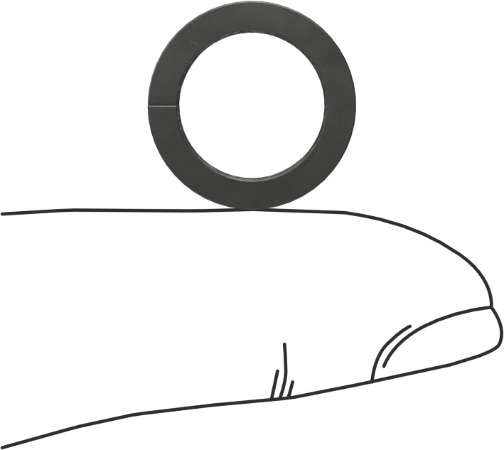 İstiflenmiş Dalgalı Disk Yay, Düz Uçlar, 7/16" Mil Çapı için, 0,104 inç Sıkıştırılmış Yükseklik
