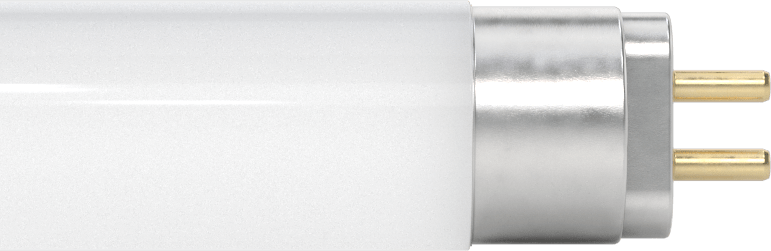 Çift Pimli Tüp Ampuller, T5, 12 inç Toplam Uzunluk, 3000K, 400 Lumens, 52 CRI