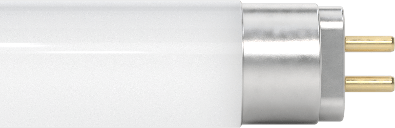 Çift Pimli Tüp Ampuller, T5, 12 inç Toplam Uzunluk, 4100K, 400 Lumens, 59 CRI