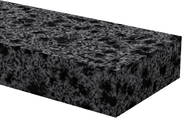 Ultra Hava Koşullarına Dayanıklı EPDM Köpük Levha, Yapışkanlı, Yumuşak, 1/4" Genişlik, 3/32" Kalınlık, 10 Fit Uzunluk