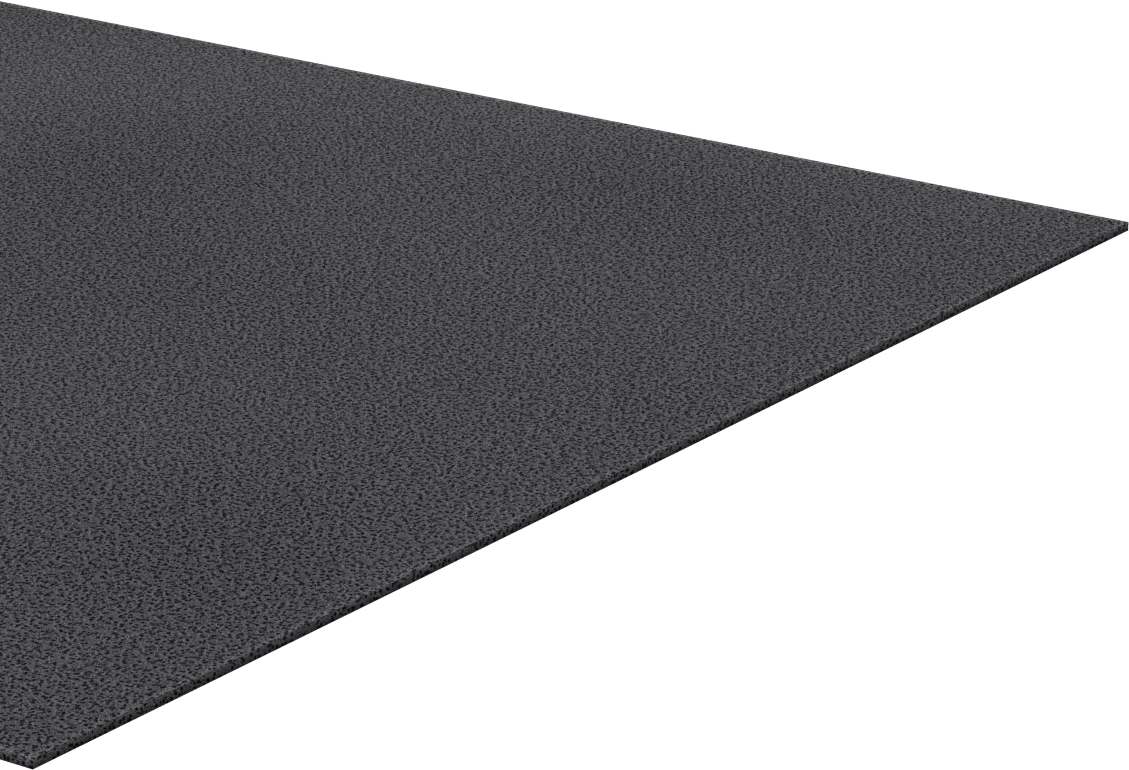 Ultra Hava Koşullarına Dayanıklı EPDM Köpük Levha, 12" Genişlik, 1/16" Kalınlık, 24 inç Uzunluk
