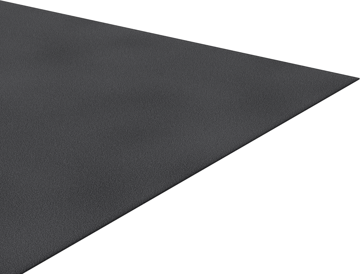 Ultra Hava Koşullarına Dayanıklı EPDM Köpük Levha, 36 inç Genişlik, 1/16" Kalınlık, 36" Uzunluk
