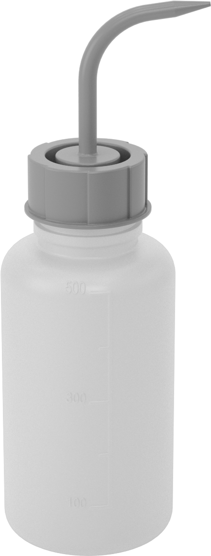 Açılı Nozullu Dereceli Sıkma Şişesi, 16 FL. oz/500 ml, 2-7/8" Çap