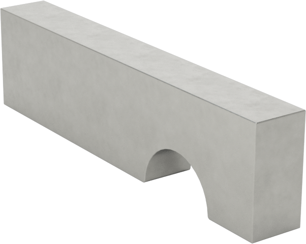Çelik Mesaj Damgası, 1/8" Karakter Yüksekliği, Boş ( )
