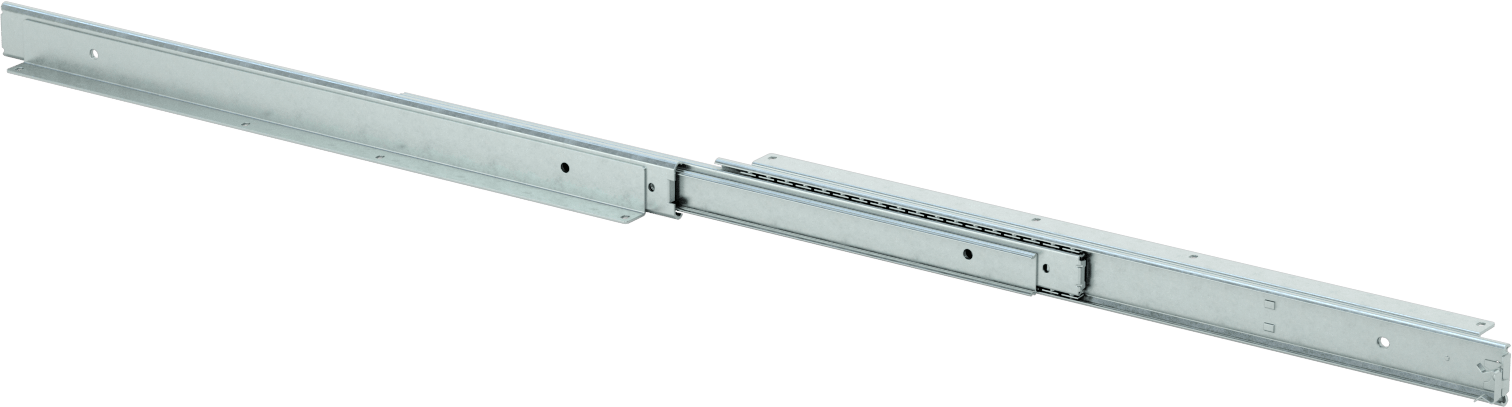 Kapalı Tutmalı Taban Montajlı Çekmece Kılavuzları, 20" Kapalı Uzunluk