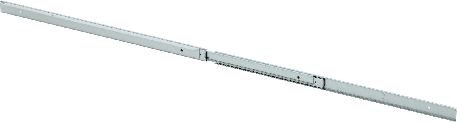 Kapalı Tutmalı Taban Montajlı Çekmece Kılavuzları, 28" Kapalı Uzunluk