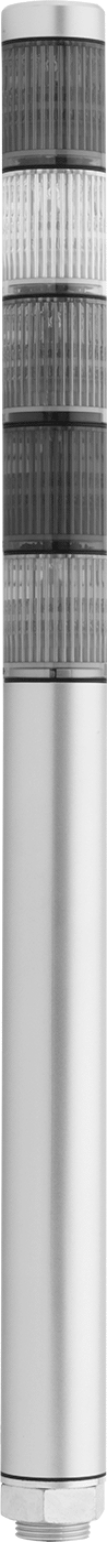 Yüzeye Monte LED Sinyal Kulesi, 5 Işık, 16" Yükseklik