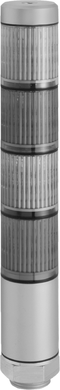 Yüzeye Monte LED Sinyal Kulesi, 4 Işık, 7-3/4" Yükseklik