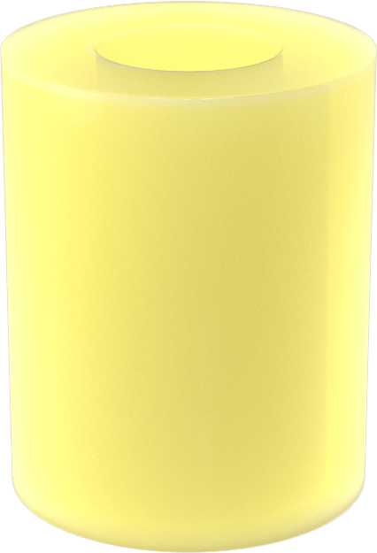 Korozyona Dayanıklı Kalıp Yayı, 1" Delik Çapı için, 1-1/4" Uzunluk
