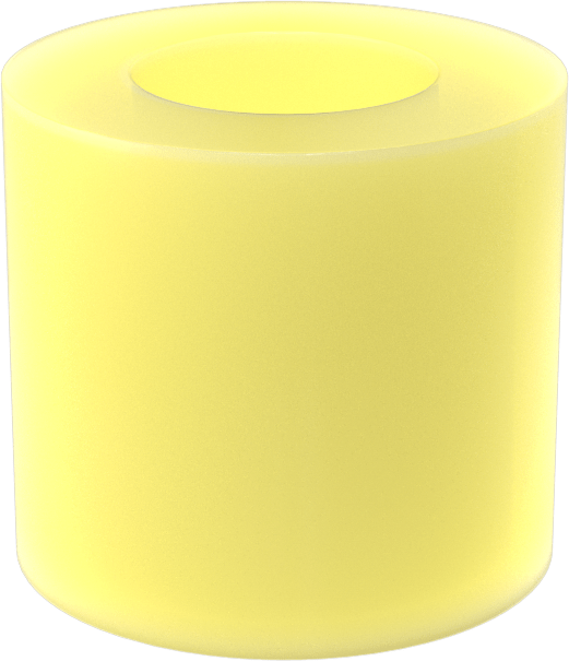 Korozyona Dayanıklı Kalıp Yayı, 1-3/8" Delik Çapı için, 1-1/4" Uzunluk