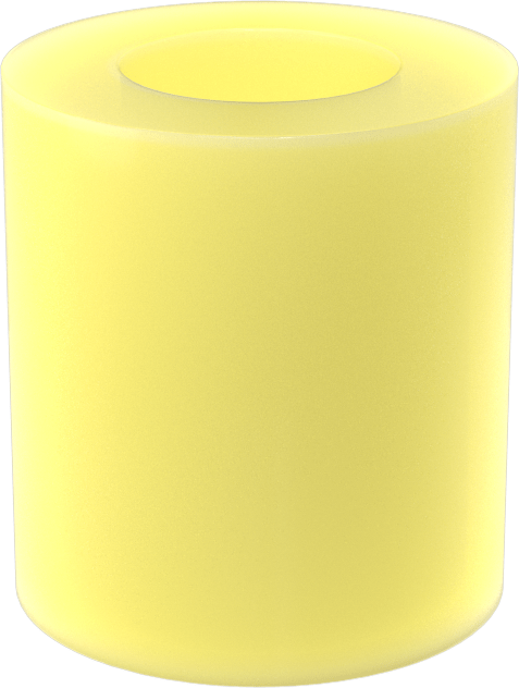 Korozyona Dayanıklı Kalıp Yayı, 1-3/8" Delik Çapı için, 1-1/2" Uzunluk