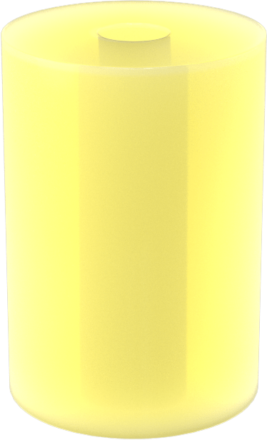 Korozyona Dayanıklı Kalıp Yayı, 11/16" Delik Çapı için, 1" Uzunluk