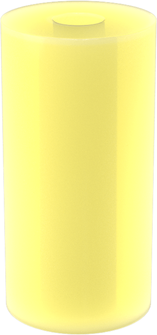 Korozyona Dayanıklı Kalıp Yayı, 3/4" Delik Çapı için, 1-1/2" Uzunluk