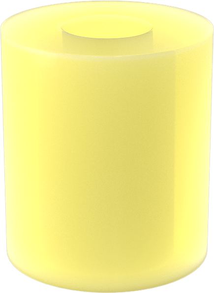 Korozyona Dayanıklı Kalıp Yayı, 7/8" Delik Çapı için, 1" Uzunluk
