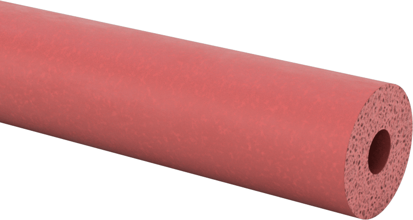 Yüksek Sıcaklık Köpük Tüp, 3/4" OD, 1/4" ID, 5 Fit Uzunluk