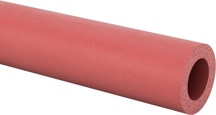 Yüksek Sıcaklık Köpük Tüp, 1-1/4" OD, 3/4" ID, 2 Ayak Uzunluk