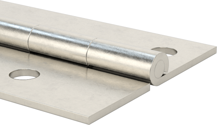 Delikli Yüzeye Montaj Menteşesi, Mat 304 Paslanmaz Çelik, Çıkarılabilir Pim, 6“ x 3/4” Kapı Kanadı