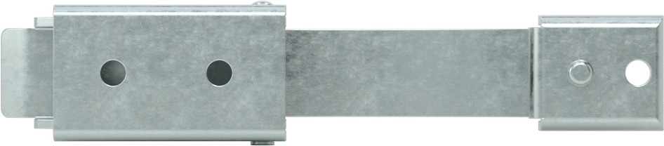 Çekme Mandalı, Vida ile Sabitleme, Çinko Kaplı Çelik, 4-3/8“ Uzunluk x 7/8” Genişlik