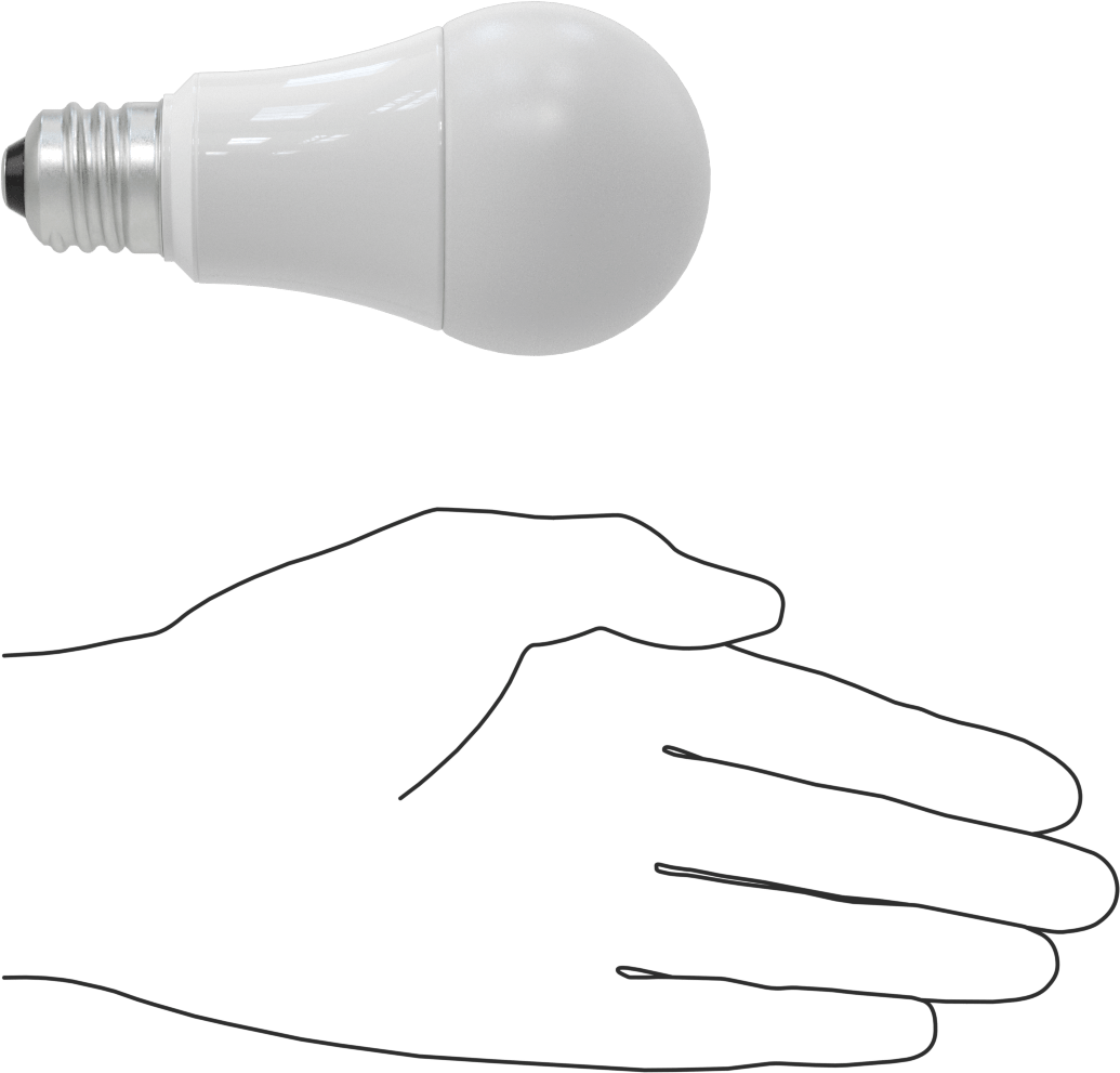 Vidalı Ampul, Orta Taban, 30 W/70 W/100 W Eşdeğer Akkor Lamba, 5000K