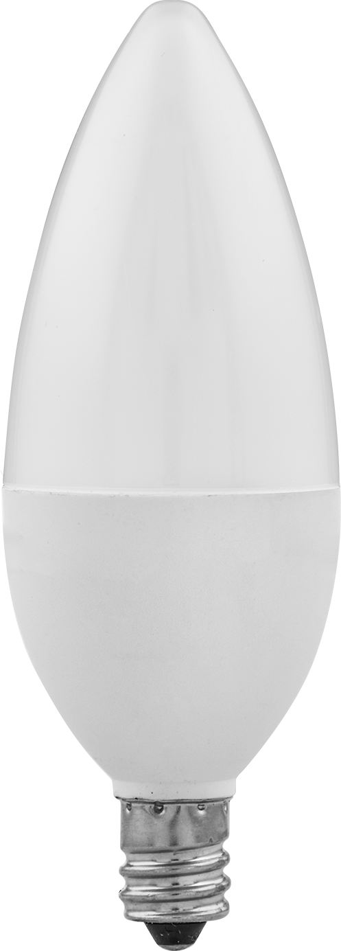 Vidalı Ampul, Koni, Şamdan Tabanı, 25 W Eşdeğer Akkor, Don