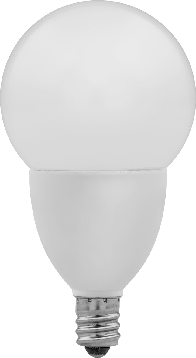 Vidalı Ampul, Küre, Şamdan Tabanı, 40W Eşdeğer Akkor, Don