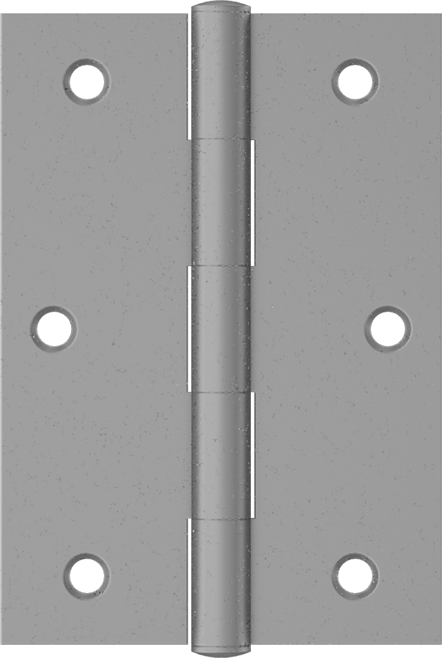 Delikli Gömme Montaj Menteşesi, Çıkarılamayan Pim, Çelik, 2-1/2“ x 7/8” Kanatlar