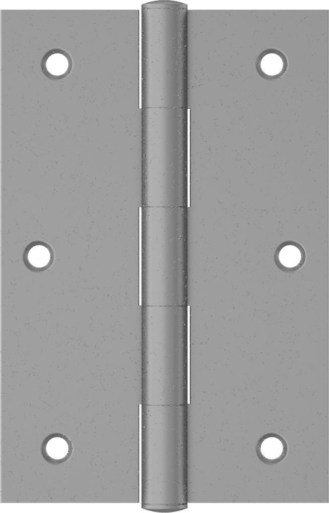 Delikli Gömme Montaj Menteşesi, Çıkarılamayan Pim, Çelik, 3“ x 1” Kapı Kanadı