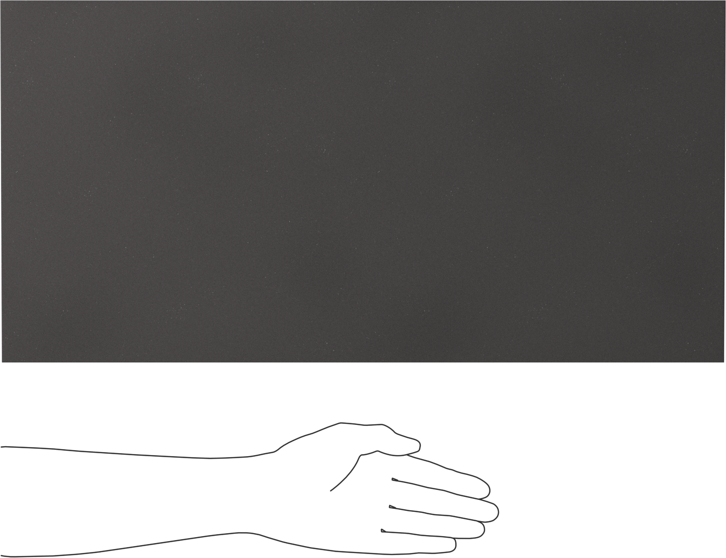 Çok Amaçlı Neopren Köpük, Yapışkan Sırtlı Levha, 1/16" Kalınlık, 12" x 24"