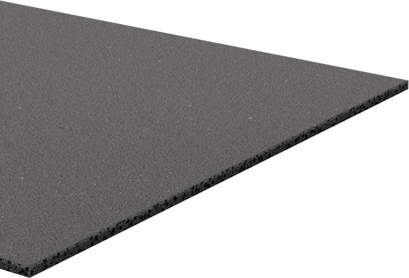 Çok Amaçlı Neopren Köpük, Yapışkan Sırtlı Şerit, 4" Genişlik, 1/16" Kalınlık, 10 Fit Uzunluk