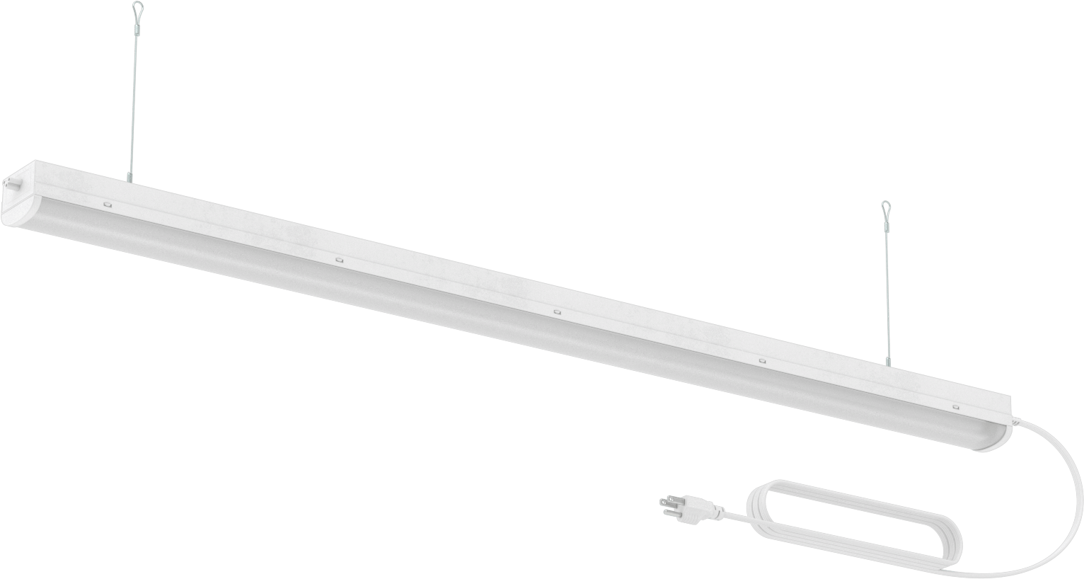 Takılabilir Tavan Işığı, Tavana/Duvara Montaj, 46“ Uzunluk x 2-1/2” Genişlik Toplam