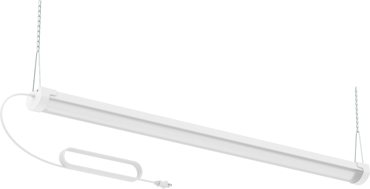 Takılabilir Tavan Işığı, Tavan Montajı, 46-1/4“ Uzunluk x 3-1/4” Toplam Genişlik