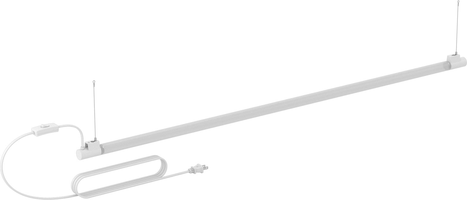 Takılabilir Tavan Işığı, Tavan Montajı, 47-1/4“ Uzunluk x 1-1/16” Genişlik Toplam