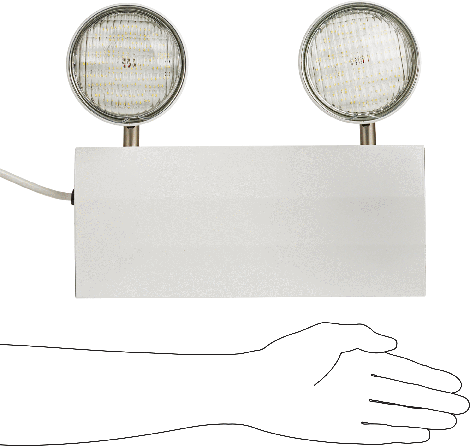 Takılabilir Acil Durum Yedek Işığı, 800 Lumens