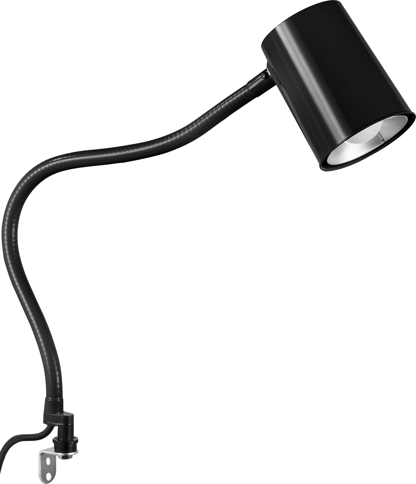 Her Yöne Çalışma İstasyonu Işığı, Dikey Braket Montajı, 24" Kol Uzanma Mesafesi, 1600 Lumens