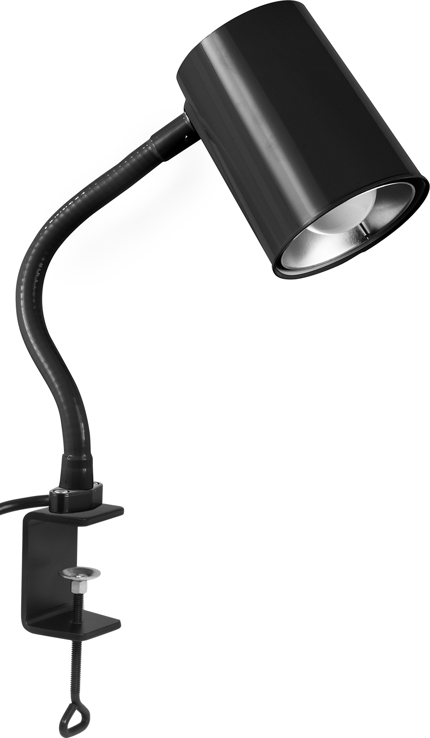 Her Yöne Çalışma İstasyonu Işığı, Kelepçeli Montaj Parçası, 12" Kol Uzanma Mesafesi, 1600 Lumens