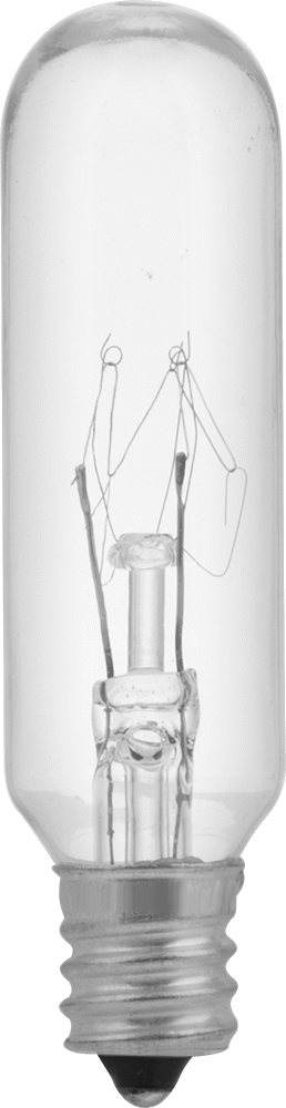 Ampul, T6, Şamdan Tabanı, 120V, 15W, Akkor
