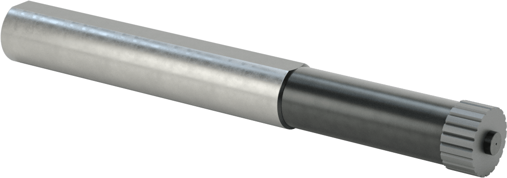 Includes Knurl