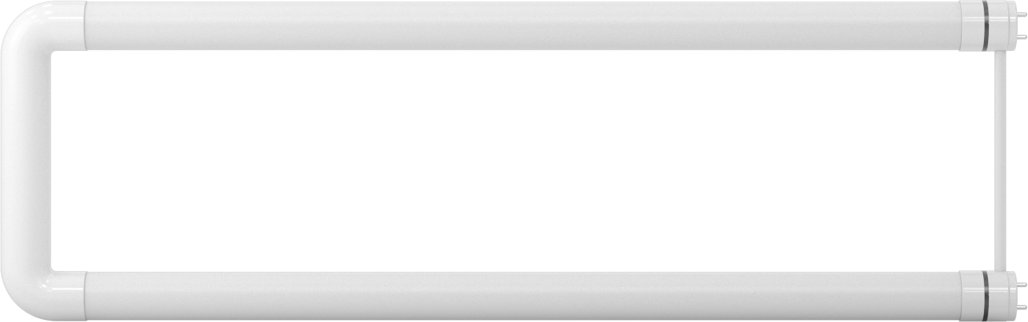 Ampul, T8, U Şeklinde, 22-1/2" Toplam Uzunluk, 32W Eşdeğeri, 4000K, LED